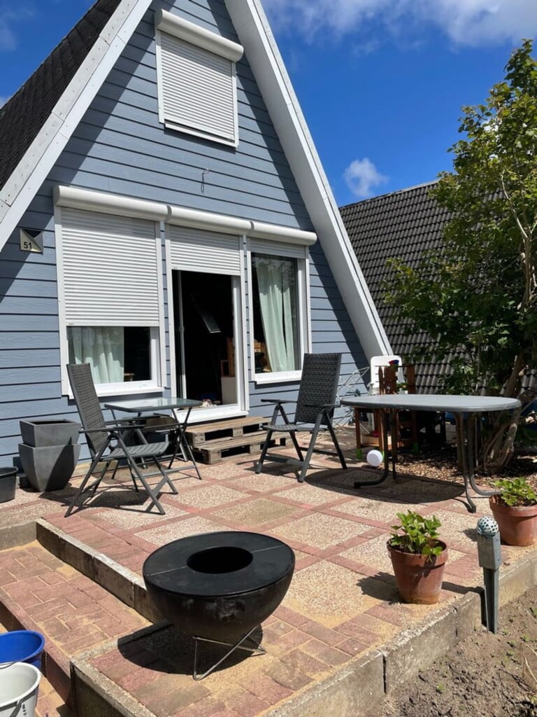 Das blaue Haus in Friedrichskoog-Spitze